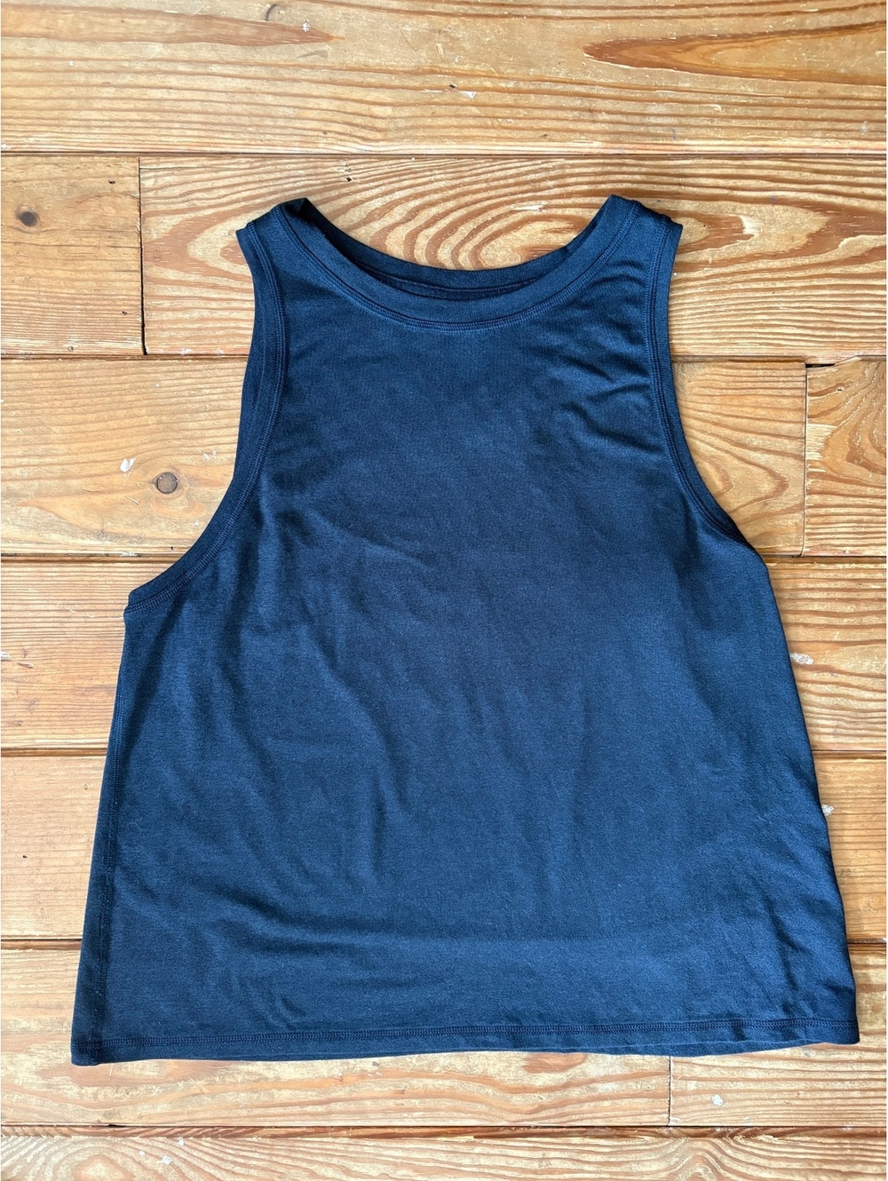 Athleta Navy Blue High Neck Performance Tank Top Women’s Medium